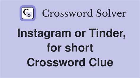 instagram video crossword clue|instagram short video feature.